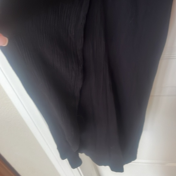 Forever 21 contemporary black, long harem Beach pants, medium - Picture 5 of 5